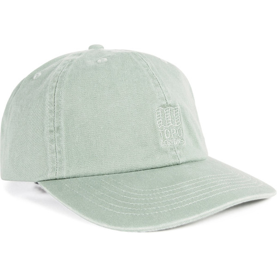 Topo Designs Mountain Ball Cap - Light Mint - Unisex - OneSize