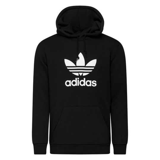 adidas Originals Huppari Trefoil - Musta/Valkoinen