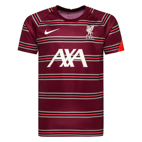 Liverpool Treenipaita Pre Match - Viininpunainen/Punainen Lapset