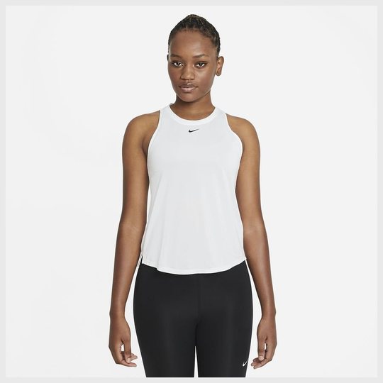 Nike Tank Top Dri-FIT One - Valkoinen/Musta Nainen