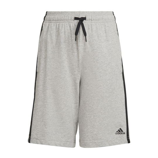adidas Shortsit Essentials 3-stripes - Harmaa/musta Lapset, koko 152 cm