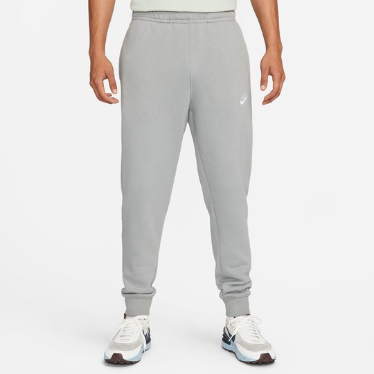 Nike Housut NSW Club Fleece - Harmaa/Valkoinen
