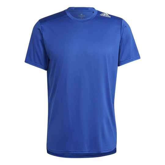 adidas Juoksu-t-paita Designed 4 Running - Sininen/hopea, koko Small
