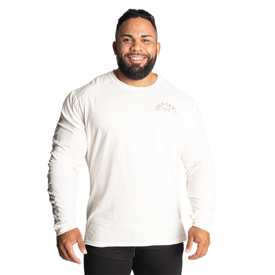 Throwback LS Tee, Off White