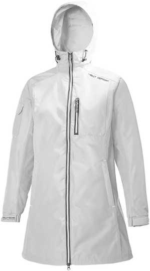 Women's Long Belfast Jacket Valkoinen XXL