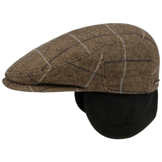 Stetson Kent Wool Ef - Brown Herringbone - Unisex - 60