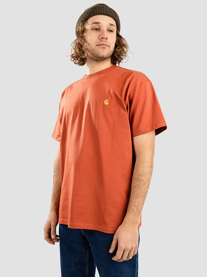 Carhartt WIP Chase T-Shirt punainen