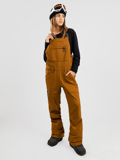 L1 Loretta Bib Pants ruskea