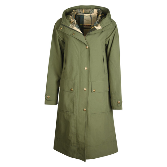 Barbour Silene Jacket - Moss Stone/ancient - Naiset - 10