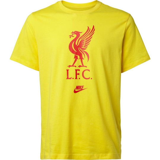 Liverpool T-paita Futura Crest - Keltainen/Punainen