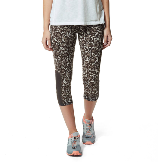 Women's Nosilife Luna Crop. Tights Printed Pattern 8