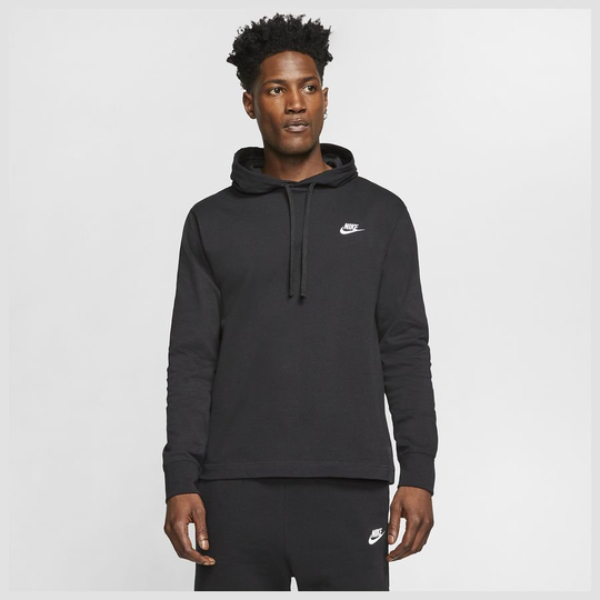 Nike Huppari NSW Club - Musta/Valkoinen