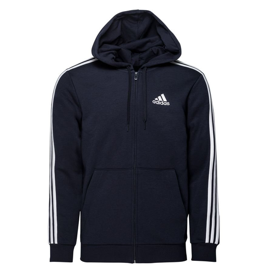 adidas Huppari 3-stripes Essentials - Navy/valkoinen, koko Small