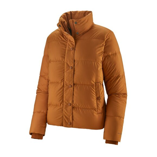 Patagonia W' S Silent Down Jkt - Wood Brown - Naiset - XS