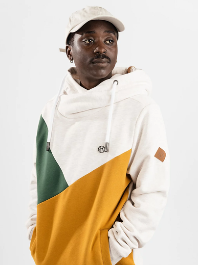 Kazane Andreas Hoodie kuviotu