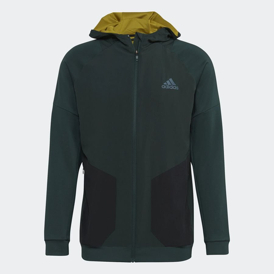 adidas Training Huppari Full Zip - Vihreä, koko Medium