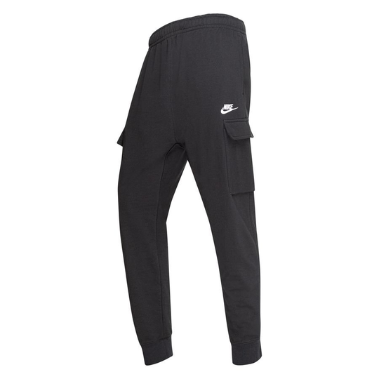 Nike Housut NSW Club Cargo - Musta/Valkoinen