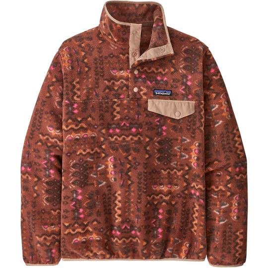 Patagonia W' S Lw Synch Snap-t P/o - Wandering Woods: Sisu Brown - Naiset - XS