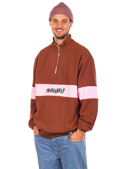 Staycoolnyc Deco Polar Fleece Sweater ruskea