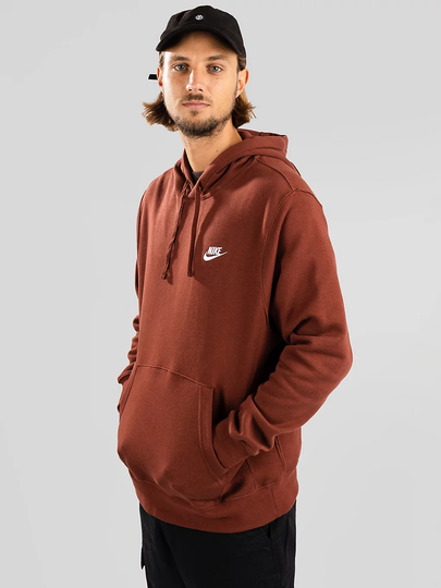 Nike Sportswear Club Fleece Hoodie punainen