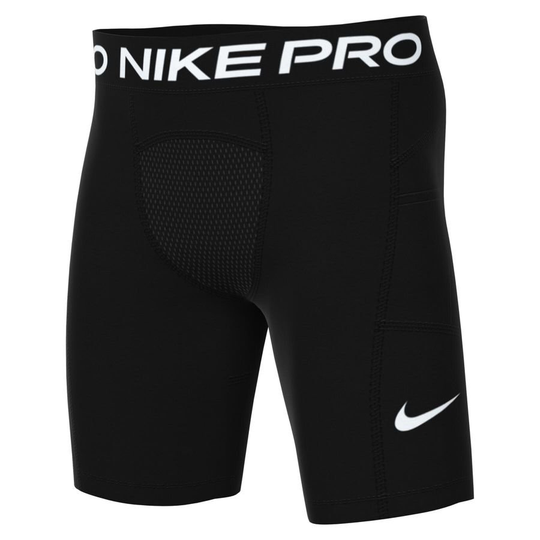 Nike Pro Compression Shortsit Dri-fit - Musta/valkoinen Lapset, koko S: 128-137 cm