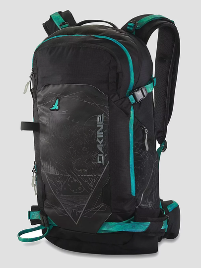 Dakine Team Poacher 32L Backpack musta
