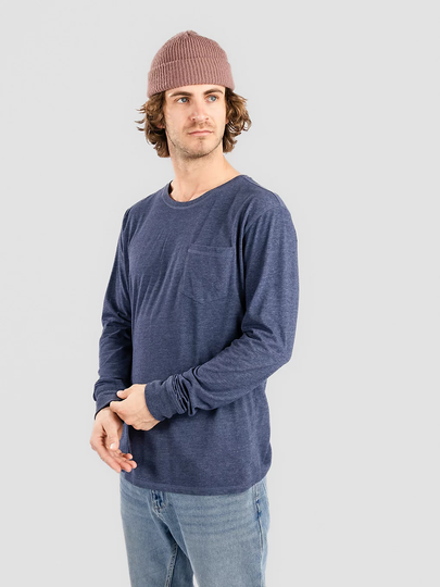 Kazane Oliver Long Sleeve T-Shirt sininen