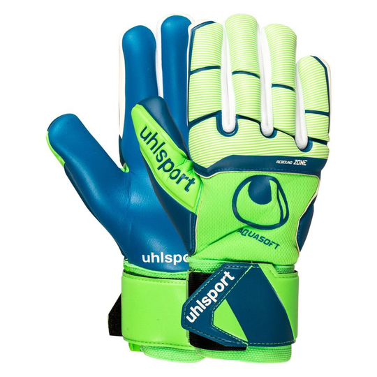 Uhlsport Maalivahdin Hanskat Aquasoft HN - Vihreä/Sininen/Valkoinen