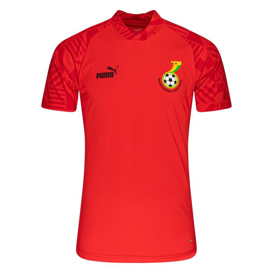 Ghana Treenipaita Pre Match MM 2022 - Punainen/Musta