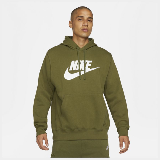 Nike Huppari NSW Club - Vihreä/Valkoinen, koko X-Small