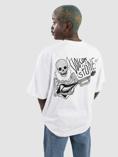 Volcom Shredead Loose Fit T-Shirt valkoinen