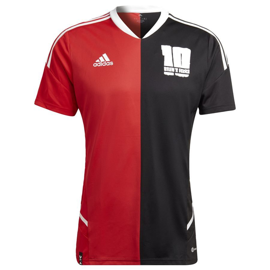 adidas T-paita Messi Balon Te Adoro - Musta/punainen, koko Large
