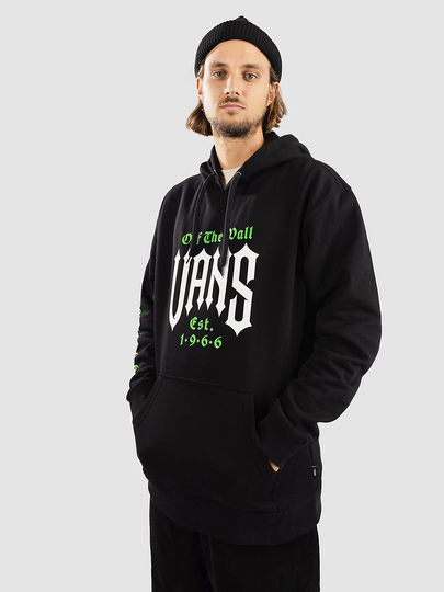 Vans Eyes In The Dark Hoodie musta