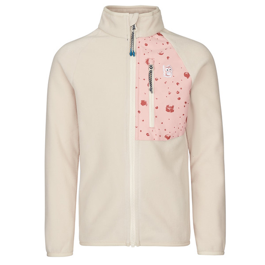 Namuk Avan Bio-fleece Jacket ' Galaxy' - Teddy / Sunset Rose - Lapset - 104/110