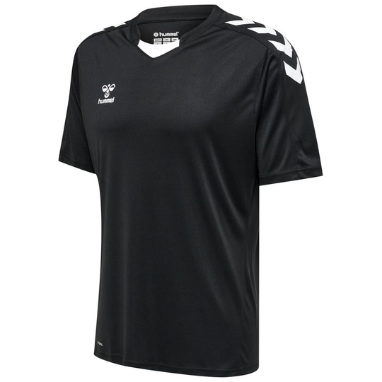 Core Xk Poly Jersey S/S Black