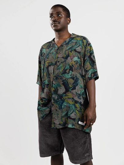 Cleptomanicx 86 Vibes Shirt kuviotu