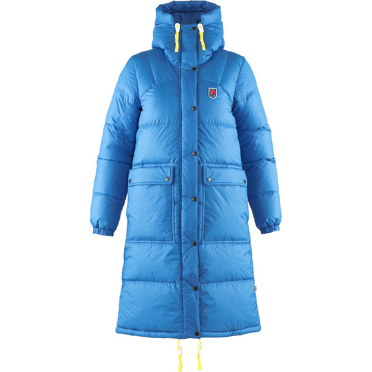 Fjällräven Expedition Long Down Parka W - Un Blue - Naiset - L