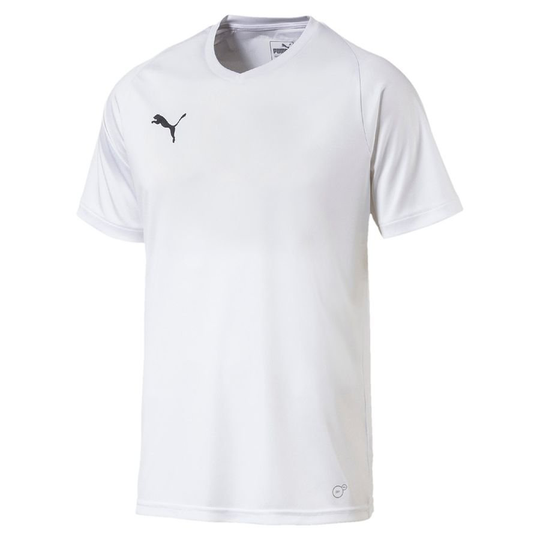PUMA Pelipaita Liga Core - Valkoinen/musta Lapset, koko YXS/116 cm