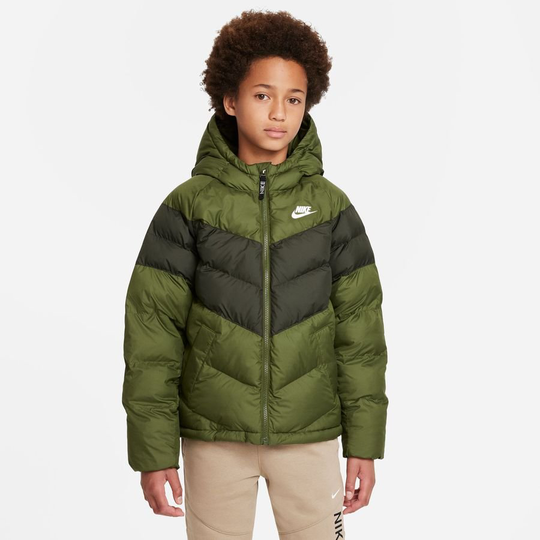 Nike Talvitakki Down NSW synthetic-fill - Vihreä/Valkoinen Lapset