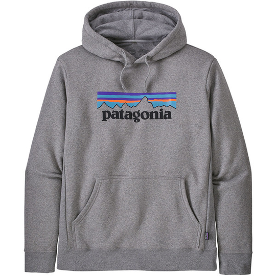 Patagonia P-6 Logo Uprisal Hoody - Gravel Heather - Unisex - S