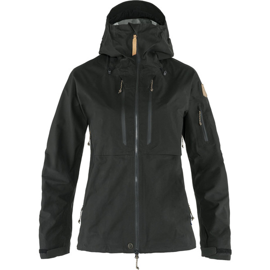 Fjällräven Keb Eco-shell Jacket W - Black - Naiset - L