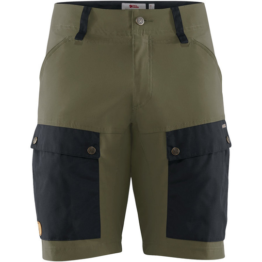 Fjällräven Keb Shorts M - Dark Navy-light Olive - Miehet - 48