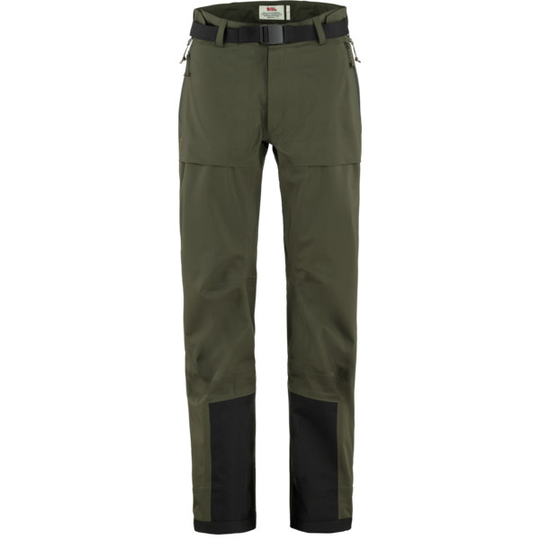 Fjällräven Keb Eco-shell Trousers W - Deep Forest - Naiset - L