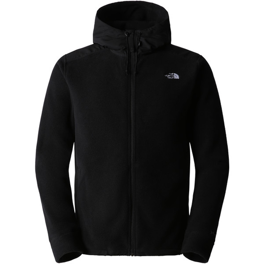 The North Face M Alpine Polartec 200 F/z Hooded Jacket - Tnf Black-tnf Black - Miehet - S