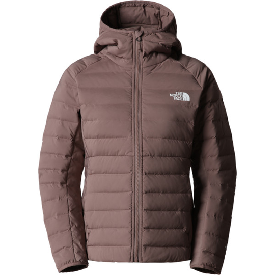 Talvitakki The North Face W Belleview Stretch Down Hoodie - Deep Taupe - Naiset - XS