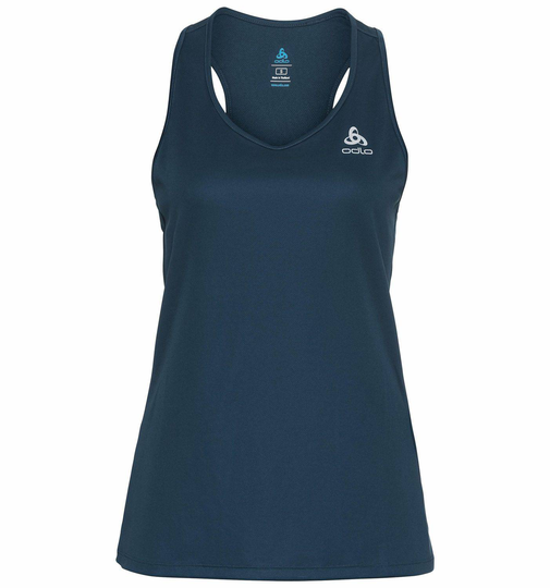 Women's Essential Base Layer Running Singlet Teal XS