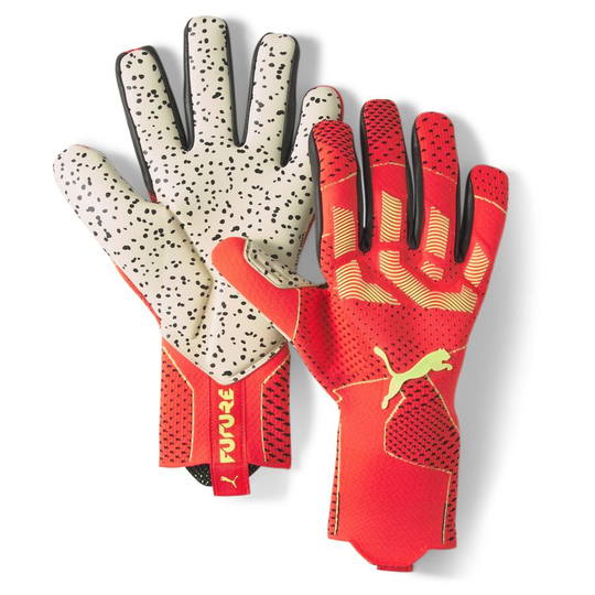 PUMA Maalivahdin Hanskat Future Grip 1 NC Fearless - Punainen/Vihreä