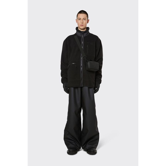 Rains Takki Heavy Fleece - Musta