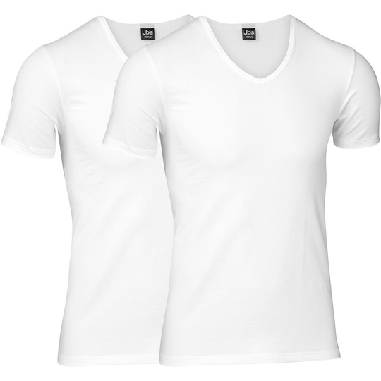 Jbs Gots T-paita 2-pack - Valkoinen, koko Small