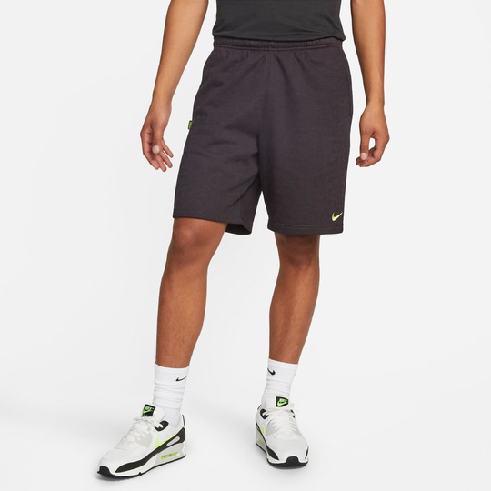 Brasilia Treenishortsit Fleece - Viininpunainen/musta/keltainen - Nike, koko X-Large